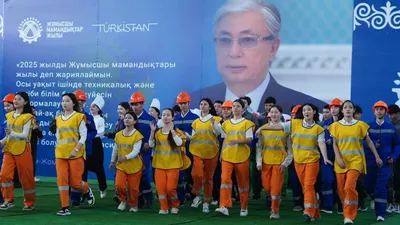 Год рабочих профессий в Туркестанской области, фото - Новости Zakon.kz от 05.09.2025 12:34