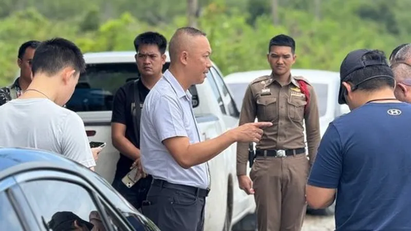 Чемодан с останками женщины нашли в Таиланде