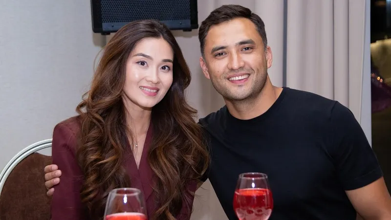 30-летняя супруга Тауекеля Мусилима похвасталась своим звездным мужем