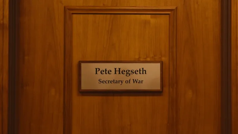 Глава Пентагона "переименовался" в министра войны