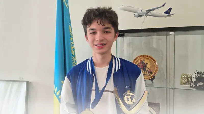 Казахстанский школьник стал абсолютным чемпионом Международной олимпиады по экономике