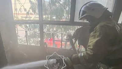 пожар, фото - Новости Zakon.kz от 07.09.2025 17:12