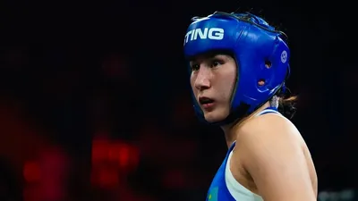 Казахстанская боксерша, ринг, шлем, фото - Новости Zakon.kz от 09.09.2025 02:59