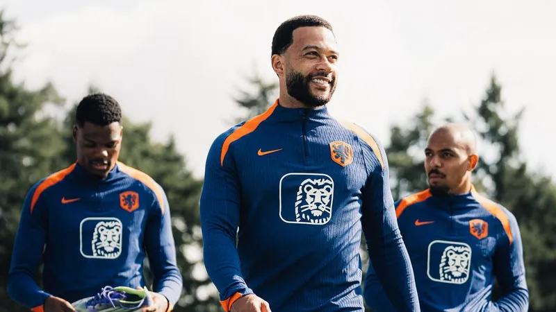 Депай стал лучшим бомбардиром в истории сборной Нидерландов по футболу