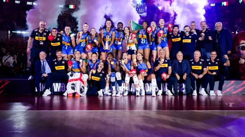 Волейболистки Италии стали чемпионками мира спустя 23 года