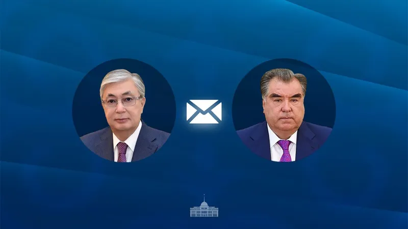 Касым-Жомарт Токаев поздравил президента Таджикистана