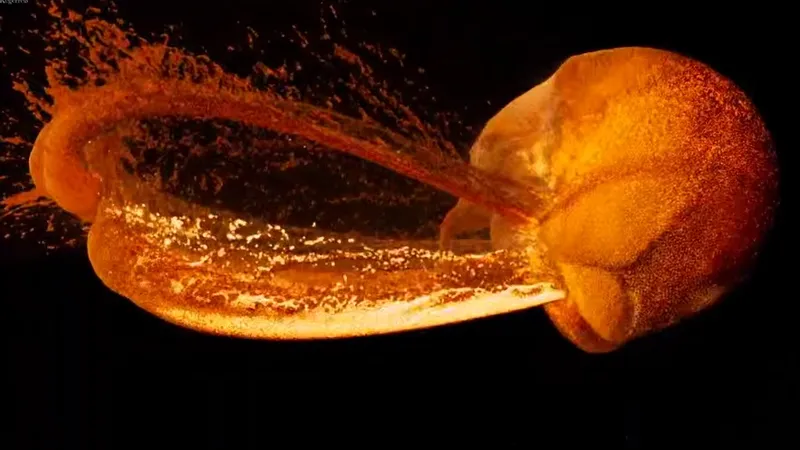 Как родилась Луна: NASA показало кадры космической катастрофы