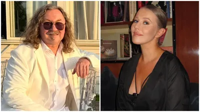 российский композитор Игорь Николаев, журналистка Ксения Собчак, фото - Новости Zakon.kz от 10.09.2025 18:01