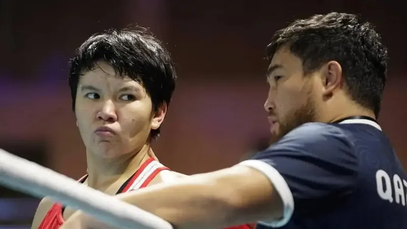 Битва казахстанской боксерши в Ливерпуле завершилась нокдауном