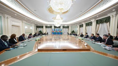 Токаев, президент ДР Конго, переговоры, сотрудничество, фото - Новости Zakon.kz от 10.09.2025 13:35