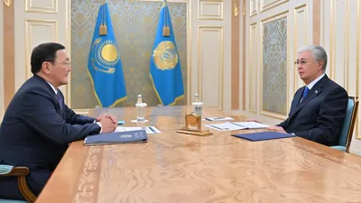 Асылов, Токаев, отчет, фото - Новости Zakon.kz от 12.09.2025 14:35