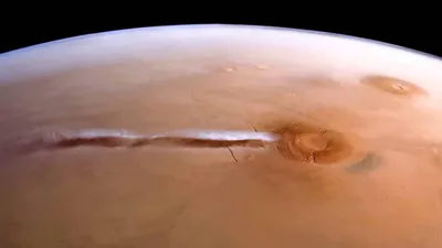 Облако на Марсе, исследования, Красная планета, фото - Новости Zakon.kz от 13.09.2025 02:59