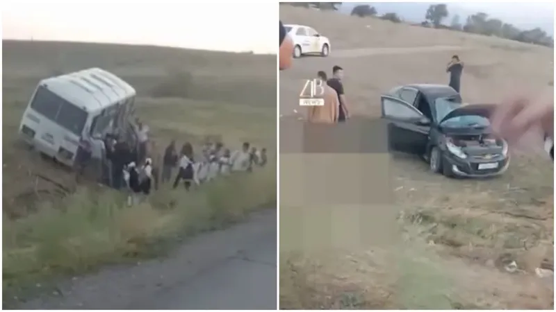 Смертельное ДТП с участием автобуса со школьниками и легковушки произошло в Алматинской области