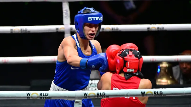 Виктория Графеева выиграла бронзовую медаль на ЧМ по боксу в Великобритании