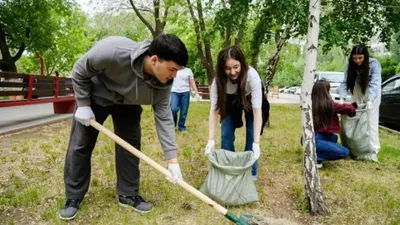 субботник, фото - Новости Zakon.kz от 13.09.2025 10:30