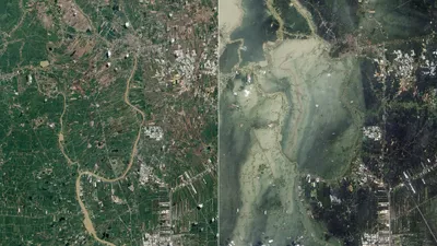 Снимок из космоса, цунами, спутник, фото - Новости Zakon.kz от 13.09.2025 06:20