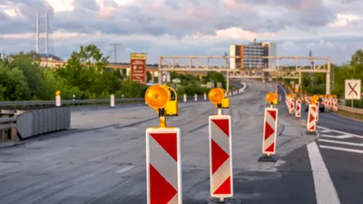 закрытая дорога, фото - Новости Zakon.kz от 13.09.2025 17:17