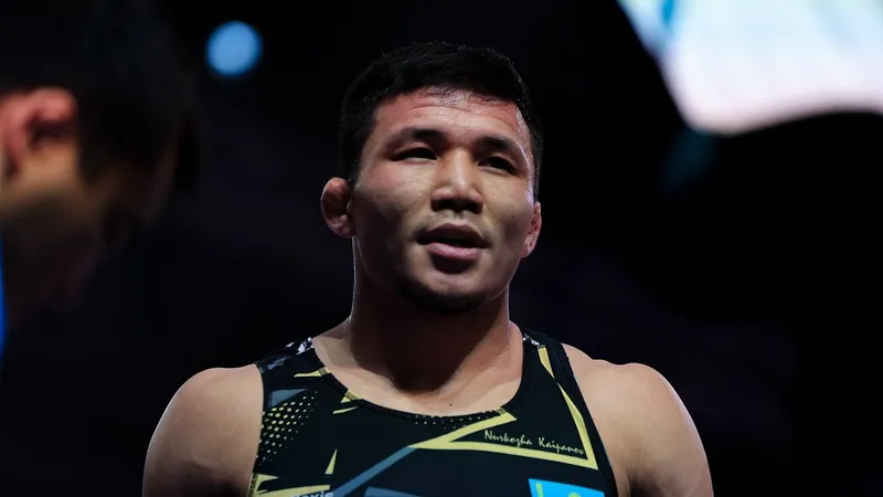 Вторую медаль на ЧМ по вольной борьбе в Хорватии Казахстану принес Нуркожа Кайпанов