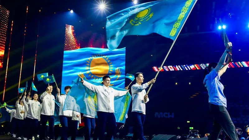 Студенты из Казахстана завоевали 7 медалей на Европейском чемпионате профессионального мастерства