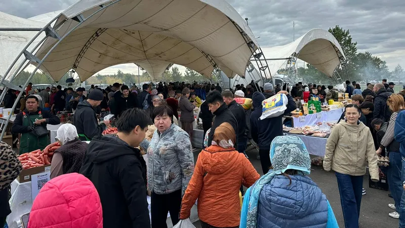 Более 650 тонн сельхозпродукции привезли в Астану фермеры из Кызылординской и Актюбинской областей