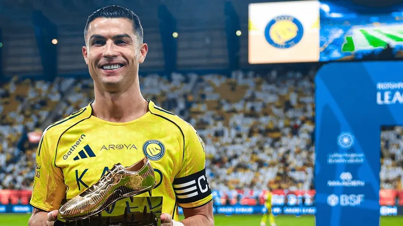 Роналду награжден "Золотой бутсой" чемпионата Саудовской Аравии