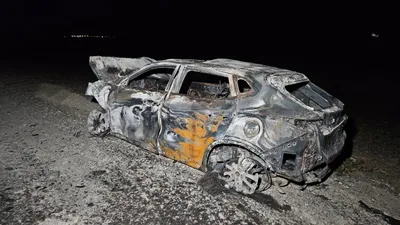 Ночная авария в Алматы, фото - Новости Zakon.kz от 16.09.2025 10:45