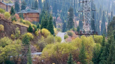 осень в горах Алматы, фото - Новости Zakon.kz от 15.09.2025 15:38