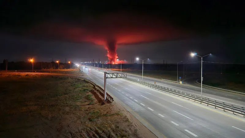Свалка полыхает в Алматинской области: кадры с места ЧП