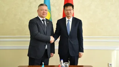 Встреча с Генконсулом КНР, фото - Новости Zakon.kz от 15.09.2025 16:51