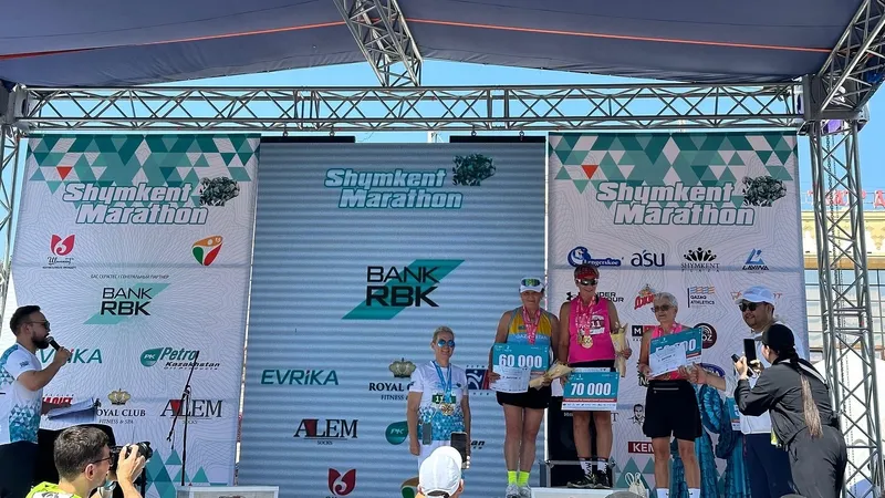Определены победители массового забега "Shymkent Marathon-2025"