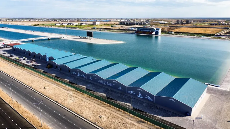 Туркестан получил олимпийский гребной канал: BI Group завершила строительство уникального объекта