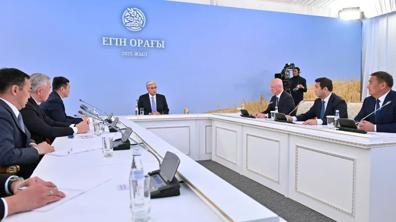 Президент обратился ко всем аграриям Казахстана