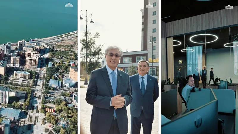 Президент ознакомился с инвестиционными и социальными проектами в Акмолинской области