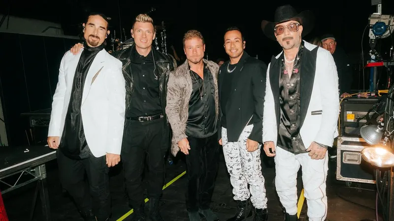 Backstreet Boys, концерт в Алматы, фото - Новости Zakon.kz от 16.09.2025 17:21