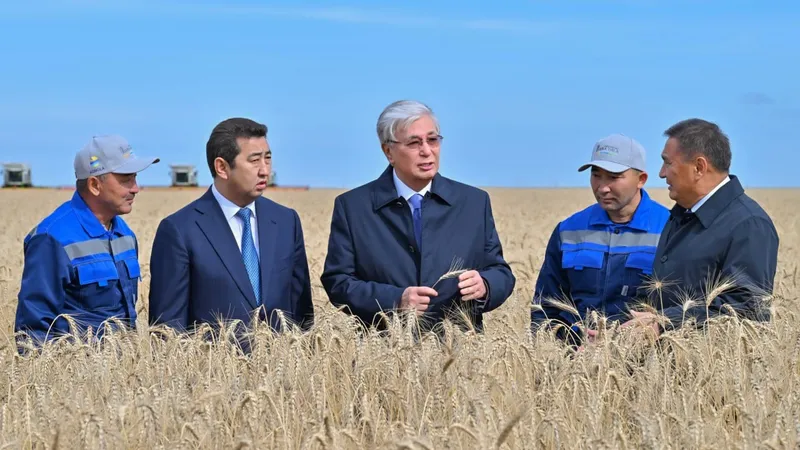 Рабочая поездка в Акмолинскую область: куда первым делом отправился Касым-Жомарт Токаев