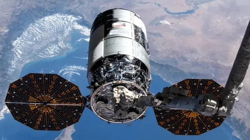 В космосе завис груз для МКС из-за поломки двигателя корабля