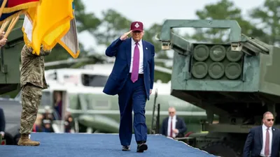 Президент США, военная техника, фото - Новости Zakon.kz от 17.09.2025 06:21