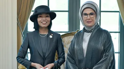 Эмине Эрдоган и принцесса Японии, фото - Новости Zakon.kz от 18.09.2025 04:33