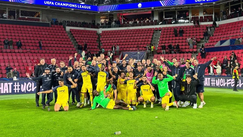 "Юнион" одержал историческую победу на старте общего этапа Лиги чемпионов