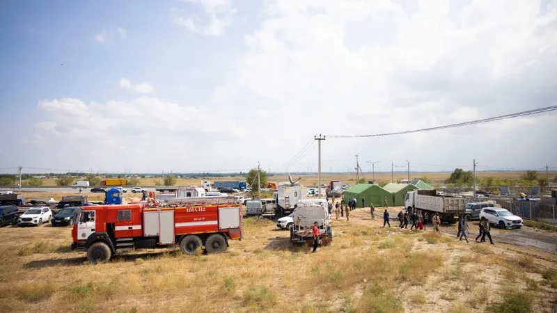 Повлиял ли крупный пожар на свалке на качество воздуха под Алматы
