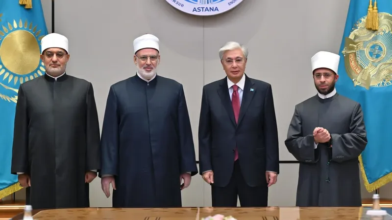 Токаев встретился с заместителем верховного имама университета "Аль-Азхар"