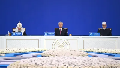 Токаев, выступление, Астана, Съезд, фото - Новости Zakon.kz от 18.09.2025 16:26