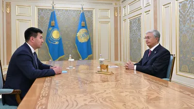 встреча с президентом, фото - Новости Zakon.kz от 18.09.2025 19:28