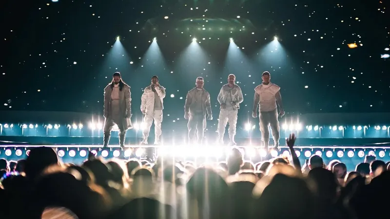 Как проходит грандиозный концерт Backstreet Boys в Алматы – видео