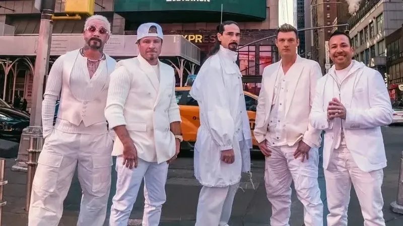 Легендарные Backstreet Boys поздравили алматинцев с наступающим Днем города
