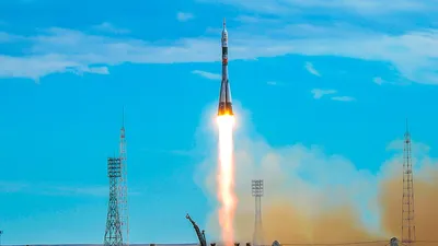 пуск ракеты с космодрома "Байконур", фото - Новости Zakon.kz от 19.09.2025 10:41