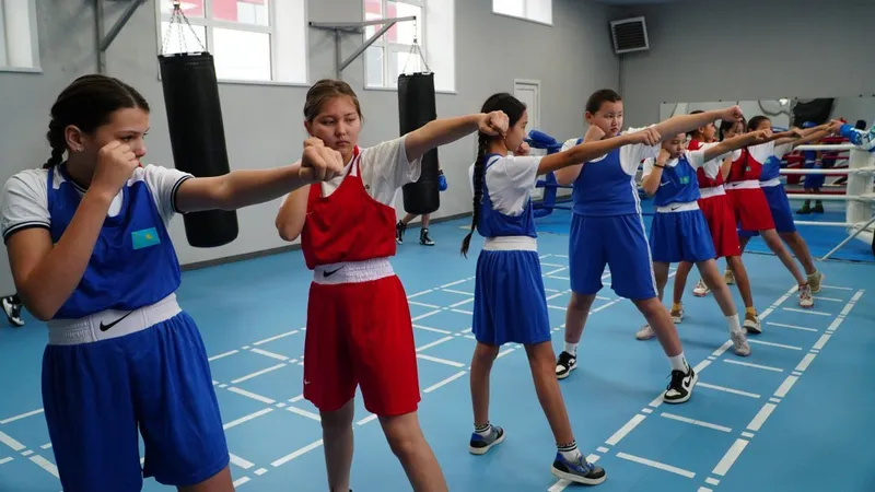 Подарок для жаксынцев: в Акмолинской области открыли современный спорткомплекс