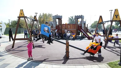 детская площадка в Алматы, фото - Новости Zakon.kz от 19.09.2025 16:55