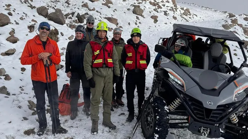 Израильтянку спасли в горах Алматы