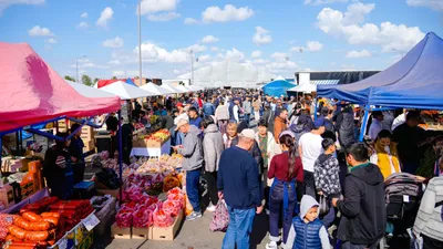 Астана, ярмарка, продукты , фото - Новости Zakon.kz от 21.09.2025 12:54
